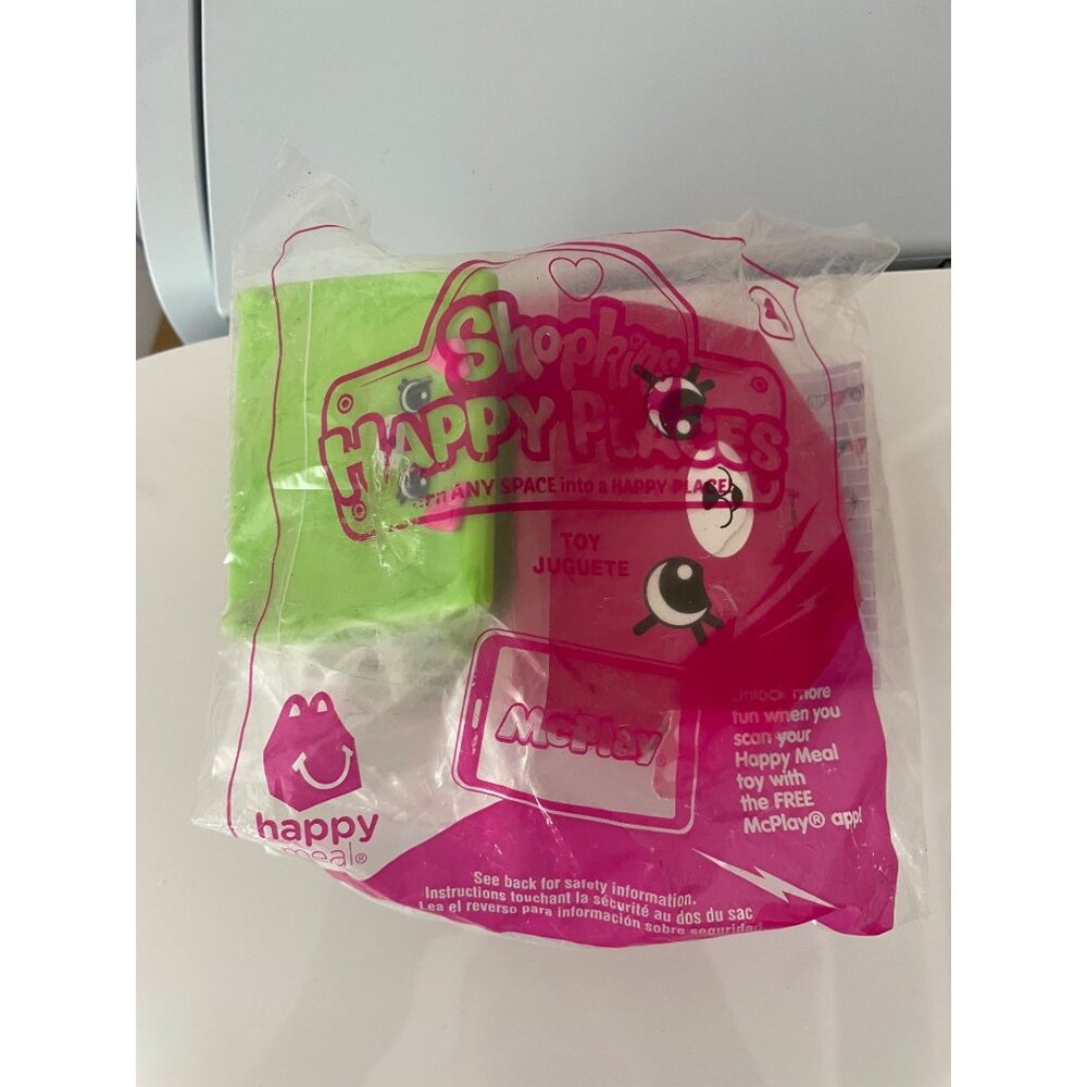 2017 McDonalds Happy Meal Moose Shopkins Toy